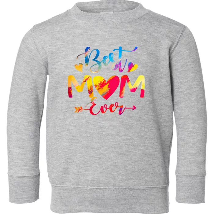 Mothers Day Best Mom Ever Gifts From Husband Son Daughter Toddler Sweatshirt