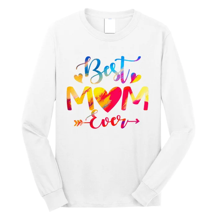 Mothers Day Best Mom Ever Gifts From Husband Son Daughter Long Sleeve Shirt