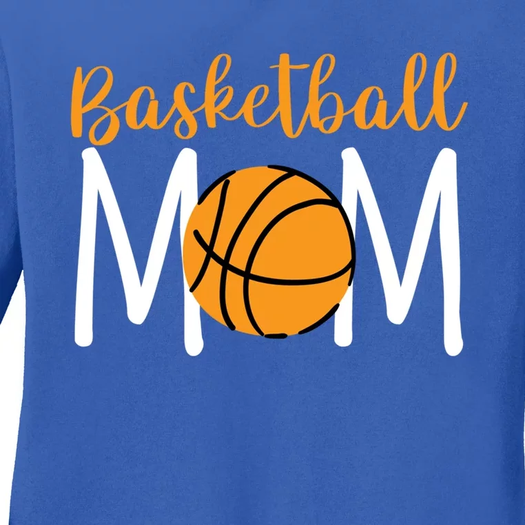 Mother's Day Baller Mommy Sport Lover Basketball Mom Great Gift Ladies Long Sleeve Shirt