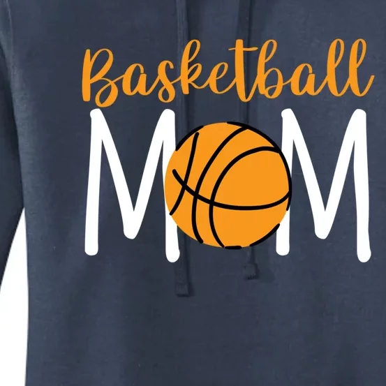 Mother's Day Baller Mommy Sport Lover Basketball Mom Great Gift Women's Pullover Hoodie