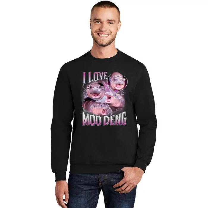 Moo Deng Baby Hippo Sweatshirt