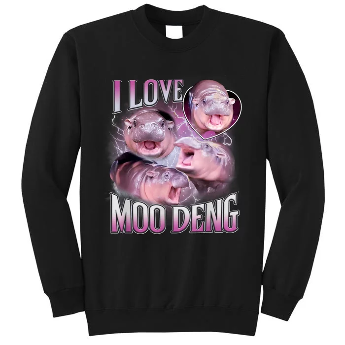 Moo Deng Baby Hippo Sweatshirt