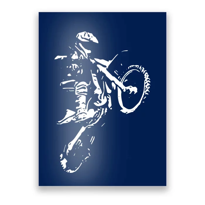 Motocross Dirt Bike Poster