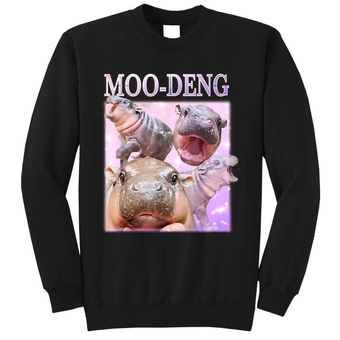 Moo Deng Baby Pygmy Hippos Thailand Sweatshirt