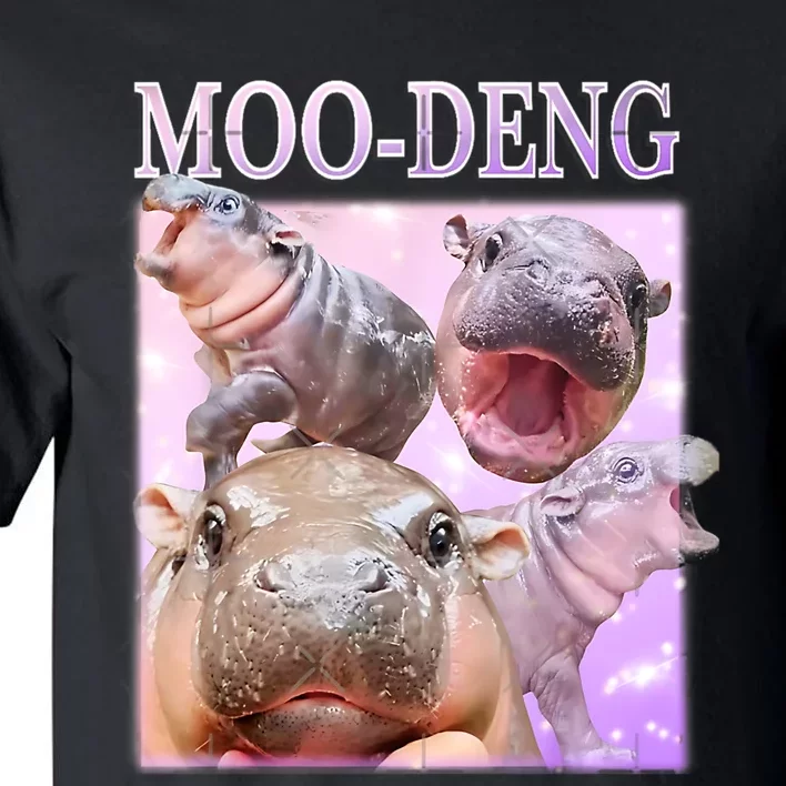 Moo Deng Baby Pygmy Hippos Thailand Tall T-Shirt