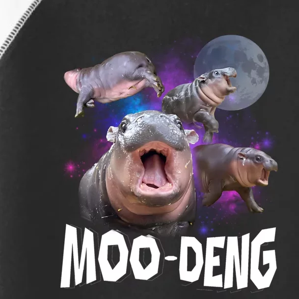 Moo Deng Baby Pygmy Hippos Thailand Toddler Fine Jersey T-Shirt