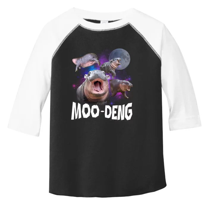 Moo Deng Baby Pygmy Hippos Thailand Toddler Fine Jersey T-Shirt