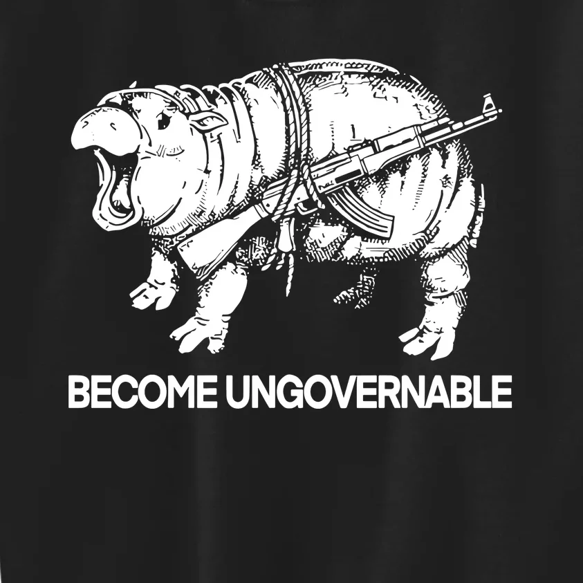 Moo Dang Become Ungovernable Kids Sweatshirt