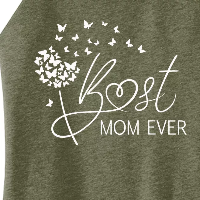 Mothers Day Best Mom Ever Gifts From Daughter Son Mom Women’s Perfect Tri Rocker Tank