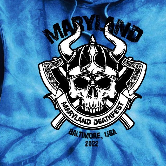 Maryland Deathfest Baltimore Tie Dye Hoodie