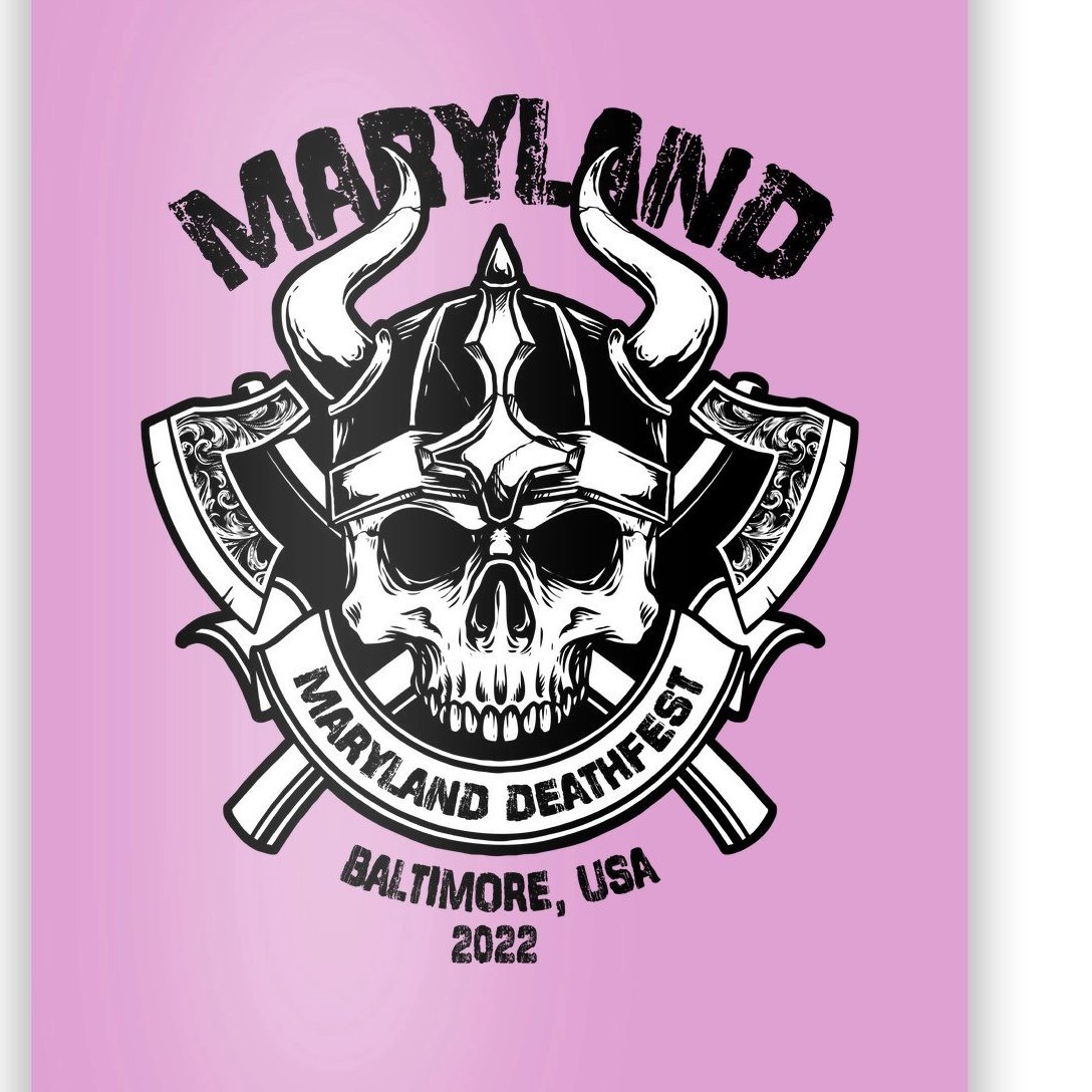 Maryland Deathfest Baltimore Poster