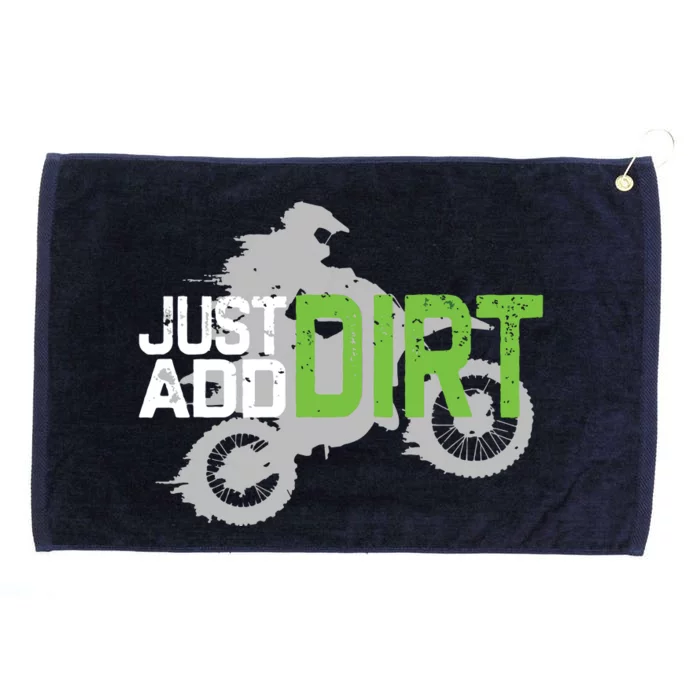 Motocross Dirt Bike Dirtbike Grommeted Golf Towel