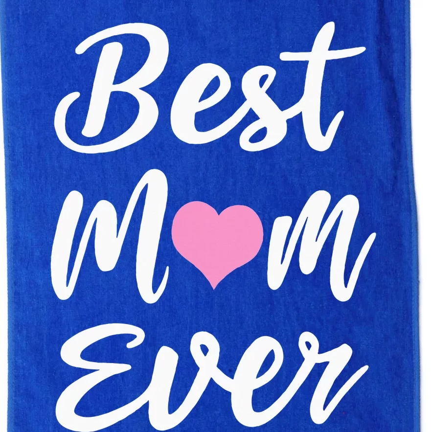 Mothers Day Best Mom Ever Gifts From Daughter Son Mom Platinum Collection Golf Towel