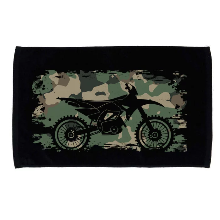 Motocross Dirt Bike Apparel Gift Dirt Bike Motocross Gift Microfiber Hand Towel