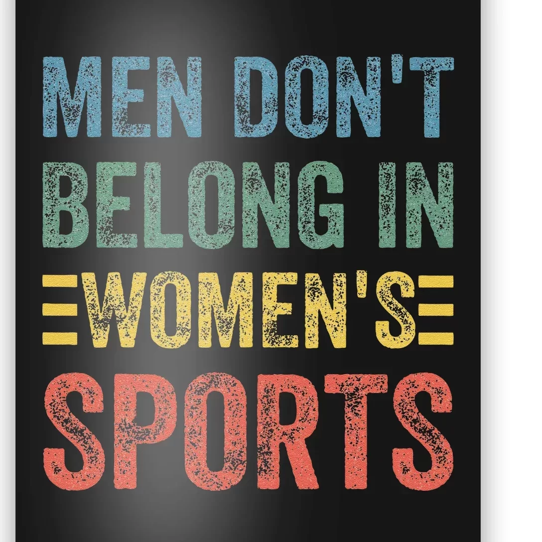 Me.N Dont Belong In Sports Poster