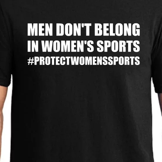 Men Dont Belong In Womens Sports | Protect Womens Sports | Riley Gaines Pajama Set