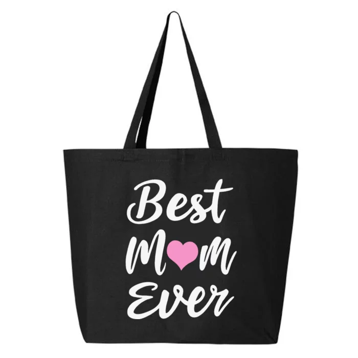 Mothers Day Best Mom Ever Gifts From Daughter Son Mom 25L Jumbo Tote