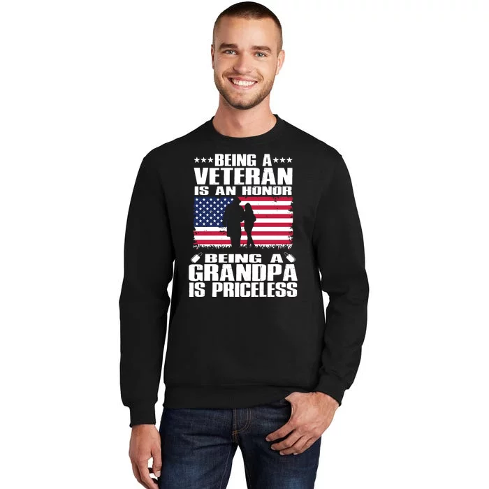 Memorial Day Being A Grandpa Is Priceless Sweatshirt