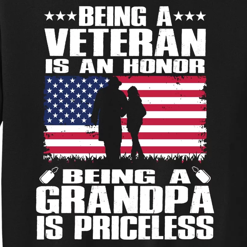 Memorial Day Being A Grandpa Is Priceless Sweatshirt