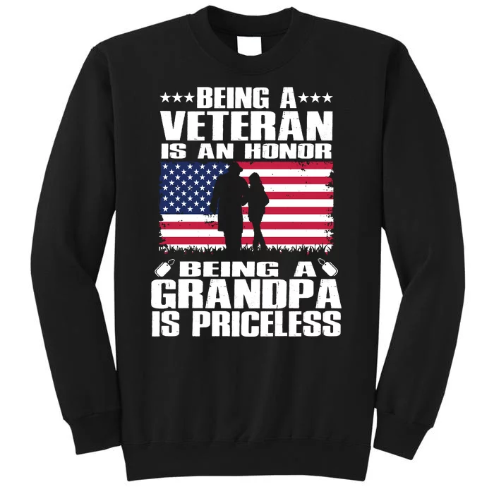 Memorial Day Being A Grandpa Is Priceless Sweatshirt