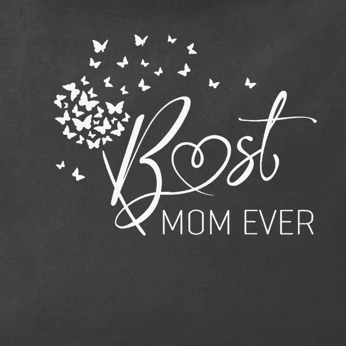 Mothers Day Best Mom Ever Gifts From Daughter Son Mom Zip Tote Bag