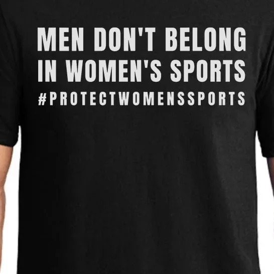 Men Dont Belong Protect Womens Sports Pajama Set