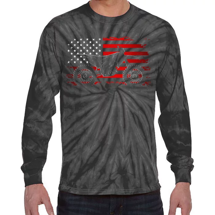 Motocross Dirt Bike Apparel Dirt Bike Motocross Tie-Dye Long Sleeve Shirt