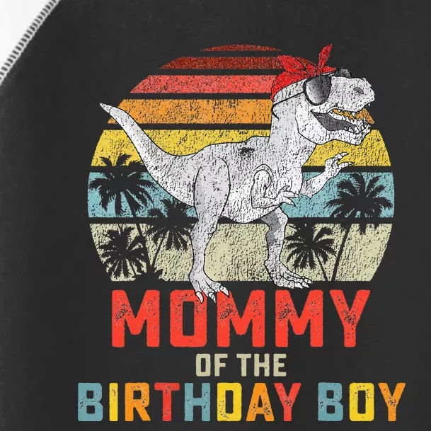 Mommy Dinosaur Birthday Mom Matching Family Toddler Fine Jersey T-Shirt