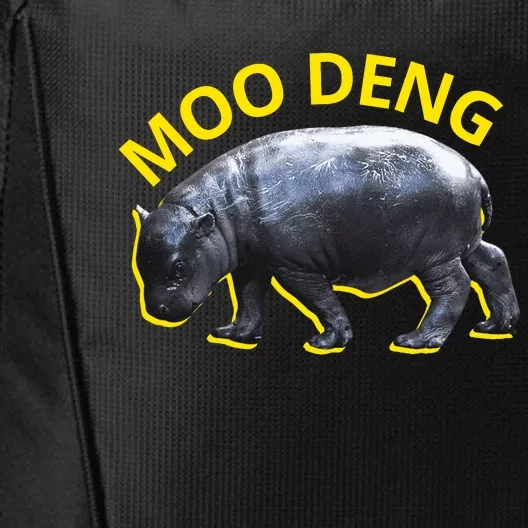 Moo Deng Baby Hippo City Backpack