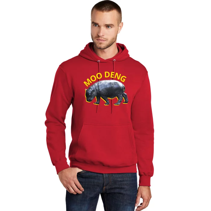 Moo Deng Baby Hippo Hoodie