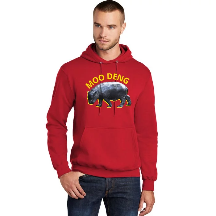 Moo Deng Baby Hippo Tall Hoodie