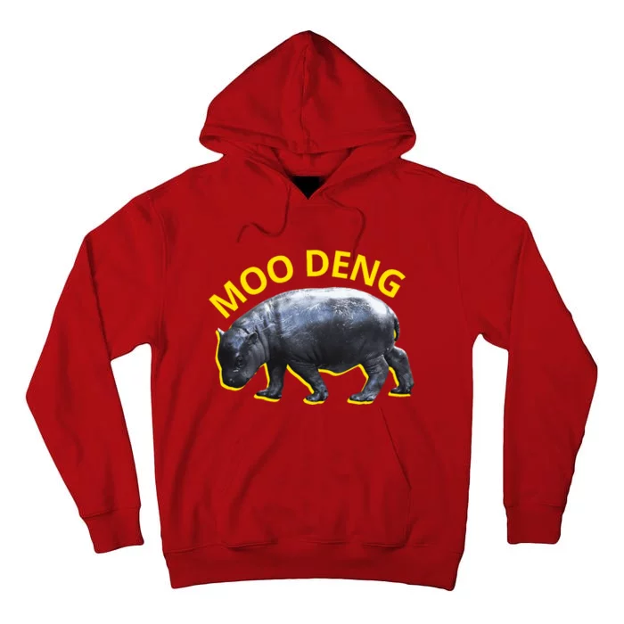 Moo Deng Baby Hippo Tall Hoodie