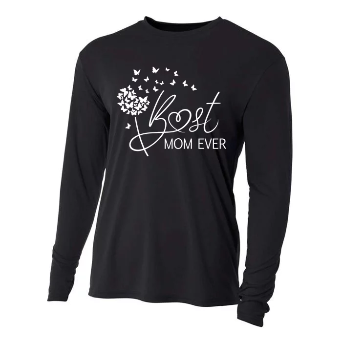 Mothers Day Best Mom Ever Gifts From Daughter Son Mom Cooling Performance Long Sleeve Crew