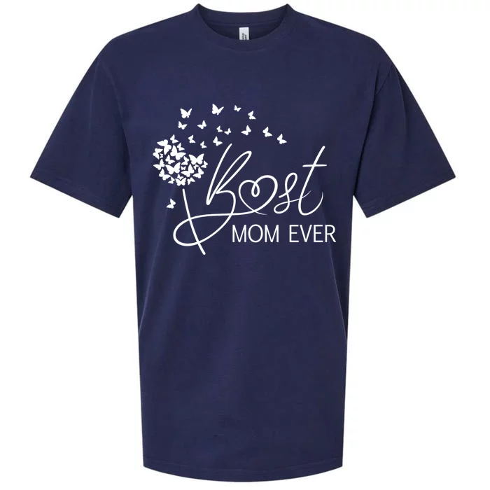 Mothers Day Best Mom Ever Gifts From Daughter Son Mom Sueded Cloud Jersey T-Shirt