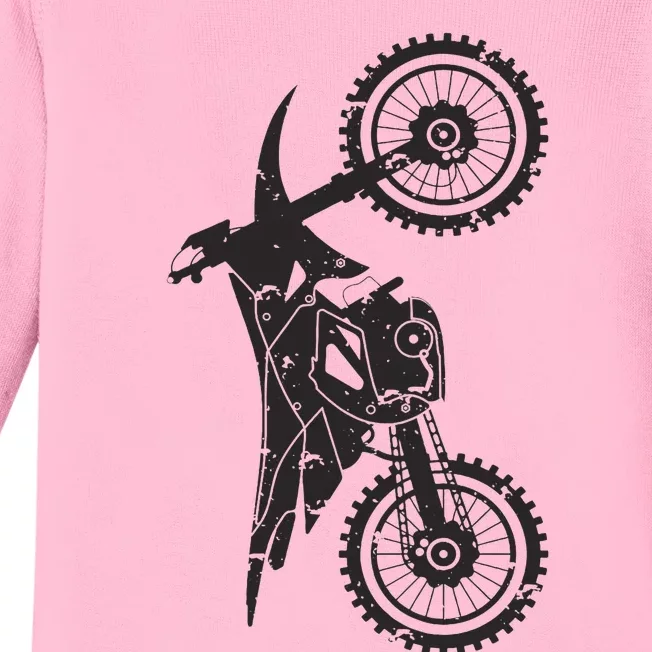 Motocross Dirt Bike Apparel Dirt Bike Motocross Baby Long Sleeve Bodysuit