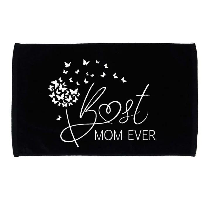 Mothers Day Best Mom Ever Gifts From Daughter Son Mom Microfiber Hand Towel