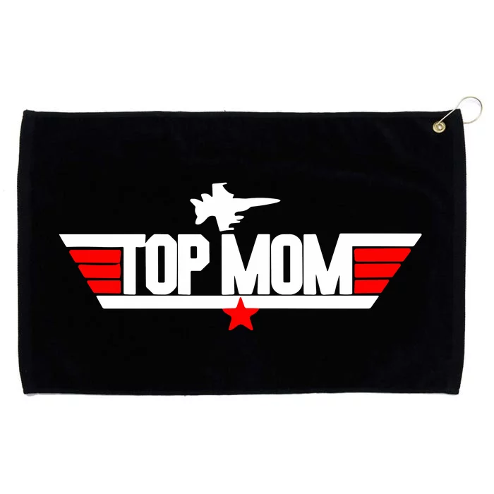 MotherS Day Birthday Christmas For Top Mom Grommeted Golf Towel