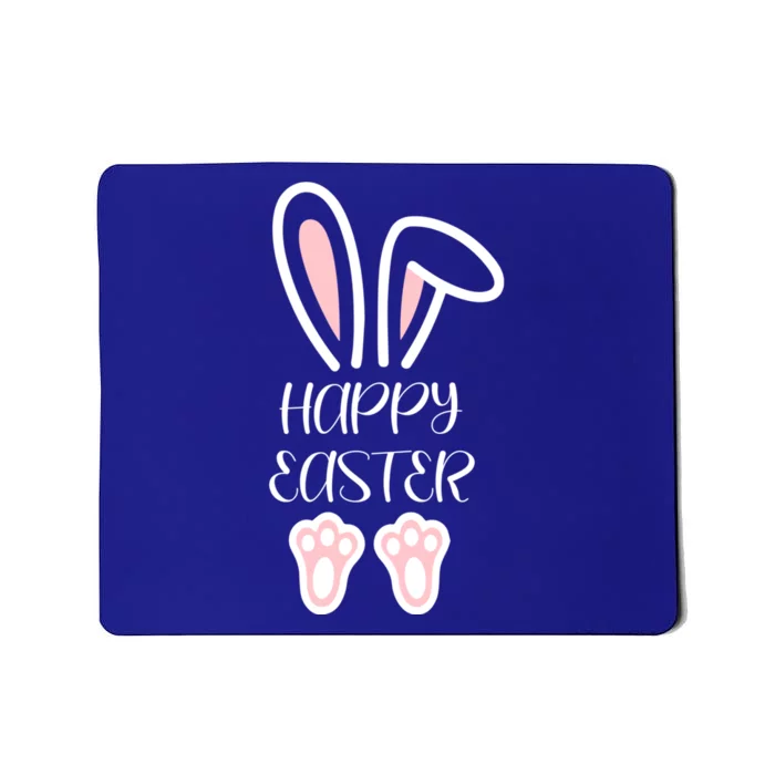 Mama Daddy Bunny Easter Day Dad Pregnant Mom Matching Couple Gift Mousepad