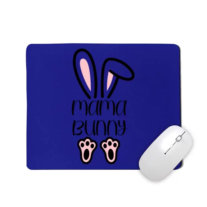 Mama Daddy Bunny Easter Day Dad Pregnant Mom Matching Couple Gift Mousepad