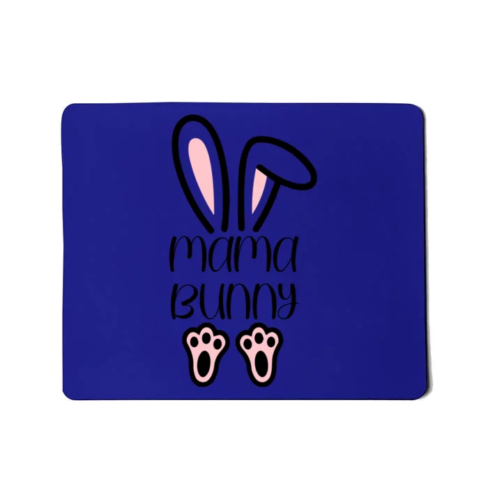 Mama Daddy Bunny Easter Day Dad Pregnant Mom Matching Couple Gift Mousepad