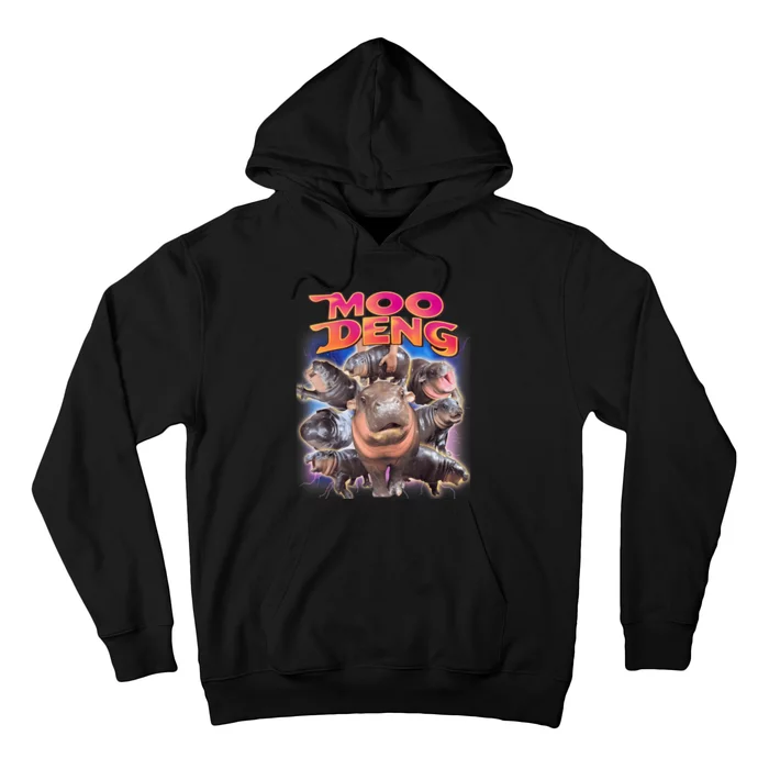 Moo Deng Baby Hippo Hoodie