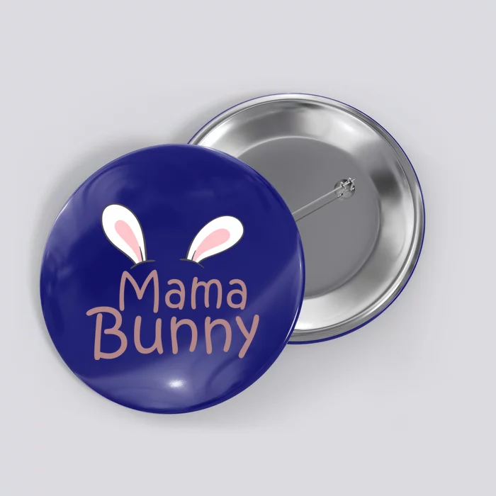 Mama Daddy Bunny Easter Day Dad Pregnant Mom Matching Couple Gift Button