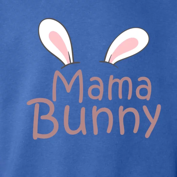 Mama Daddy Bunny Easter Day Dad Pregnant Mom Matching Couple Gift Toddler Hoodie