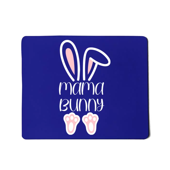 Mama Daddy Bunny Easter Day Dad Pregnant Mom Matching Couple Gift Mousepad