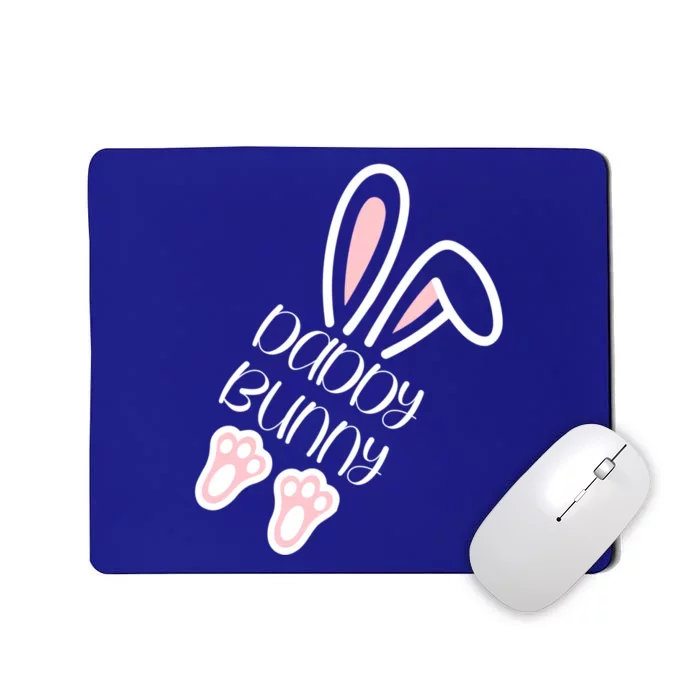 Mama Daddy Bunny Easter Day Dad Pregnant Mom Matching Couple Gift Mousepad