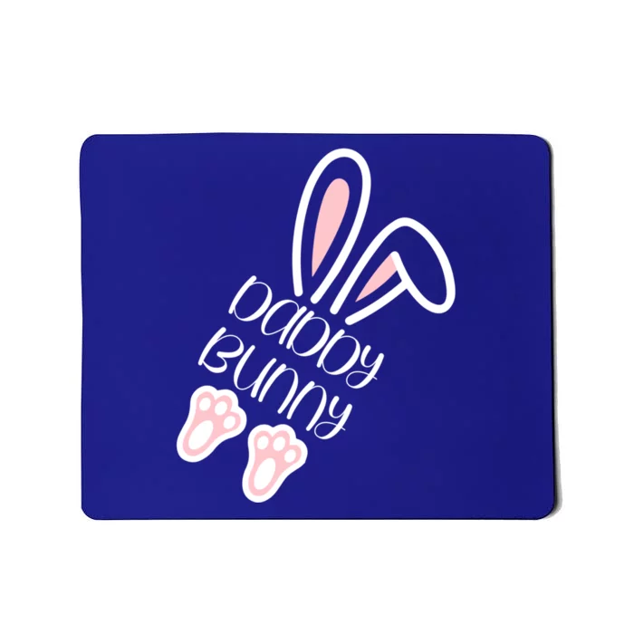 Mama Daddy Bunny Easter Day Dad Pregnant Mom Matching Couple Gift Mousepad