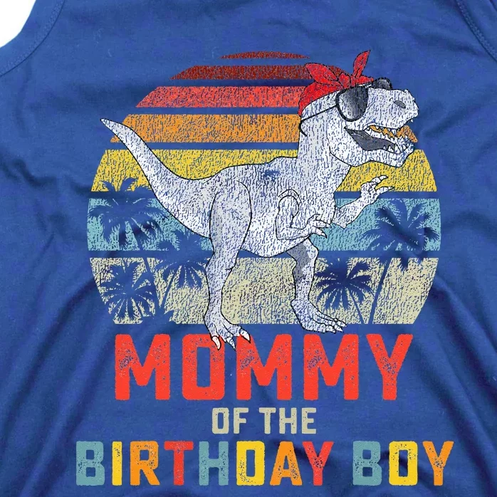 Mommy Dinosaur Birthday Mom Matching Family Tank Top