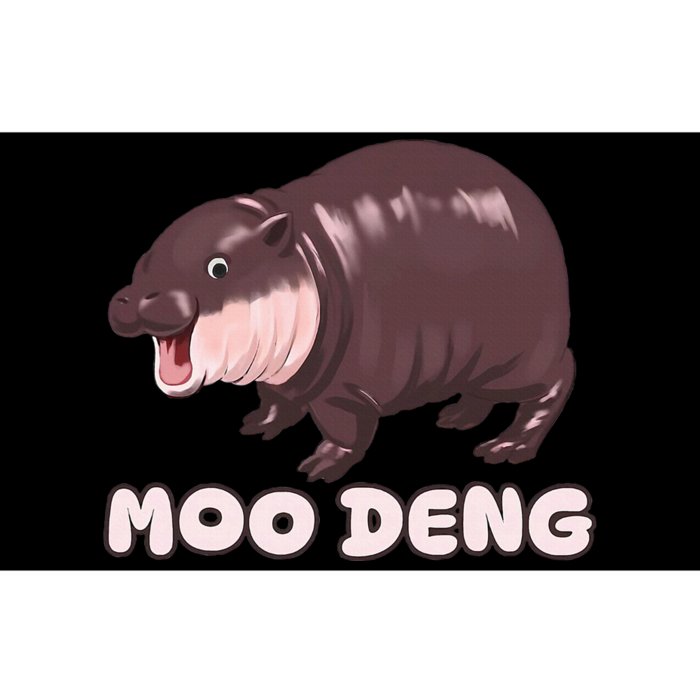 Moo Deng Bouncy Pig The Cute Baby Bumper Sticker