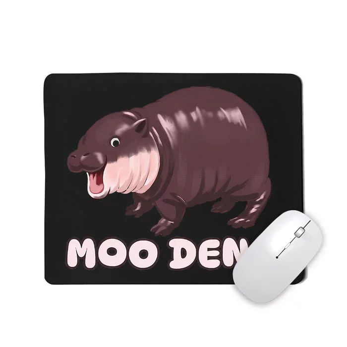 Moo Deng Bouncy Pig The Cute Baby Mousepad