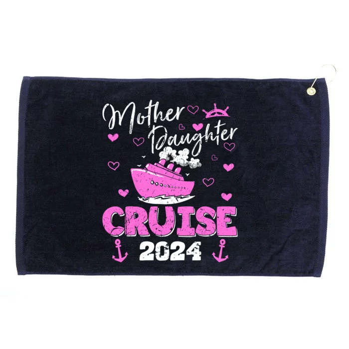 Mother Daughter Cruise 2024 Family Vacation Trip Matching Grommeted Golf Towel